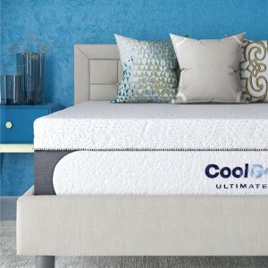 Classic Brands Cool Gel Memory Foam 14-Inch Mattress, Queen 