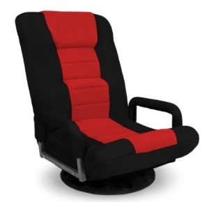 Gaming Floor Chair, Black/Red