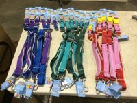 Case of Lego Color Block&nbsp;Dog (12) Leashes & (18) Collars - Multiple Sizes