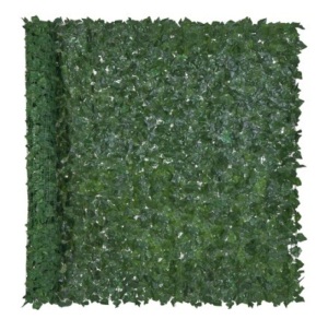 Outdoor Faux Ivy Privacy Screen Fence, 96x72in