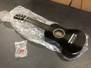 Small Black Guitar, Details Unknown - Appears New 