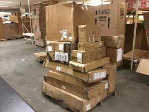 Pallet of Salvage DOT COM Returns from Major Online Retailer. Will Contain Broken or Incomplete Products