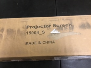 Projector Screen, Details Unknown - E-Comm Return, Appears New 