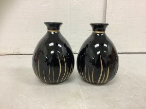 Lot of (2) Vases, Appears New