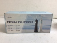 X-Waves Portable Oral Irrigator, Powers Up, E-Commerce Return