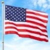 Best Choice Products 25' Telescopic Aluminum Flagpole with American Flag and Gold Ball&nbsp;