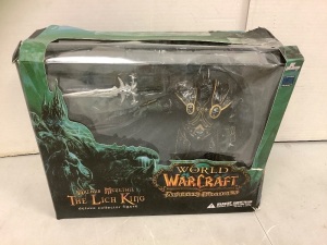 World of Warcraft Lich King Action Figure, Appears New