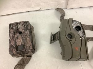 Lot of (2) Trail Cameras, Untested, E-Commerce Return