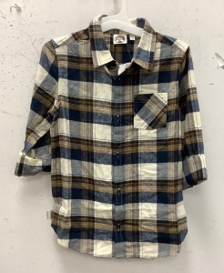 Outdoor Kids Flannel Shirt, YXL, New