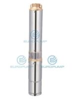 EUROPUMP 4inch Solar Pump 110V 1500w 2HP Bomba For Agriculture Irrigation Max Flow 13T/H, Head 60m Pump