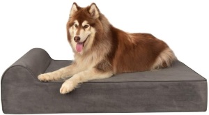 Wisita Large Orthopedic Dog Bed with Removable Cover Waterproof, High-Density Memory Foam, for Medium and Large Dogs - Appears New