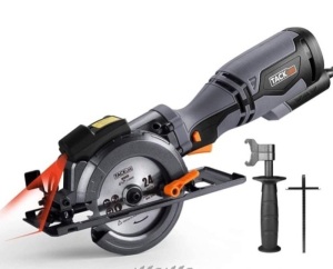 Tacklife Mini Circular Saw w/ Laser, Powers Up, Appears new