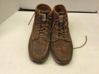 Carhartt Men's Leather Boots, 9, Ecommerce Return, Dirty