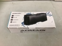 Portable Waterproof Bluetooth Speaker, Powers Up, Appears New