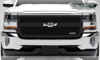 T-Rex Upper Class Series Grilles 51131 for&nbsp;Chevrolet Silverado 1500&nbsp;1-Bar Replacement W/ Small Mesh Powdercoat Black - Appears New, High Retail Value