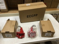 Pair of Rear Brake Calipers. Tag sats they fit 1998-2007 Honda Accord. Appear New