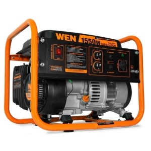 4-Stroke 98cc 1550-Watt Portable Power Generator, CARB Compliant