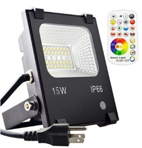 Melpo 15W Color Changing RGB Floodlight, Untested, E-Commerce Return