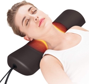 Boriwat Cervical Hot Compress Pillow, Neck Traction Pillow for Neck Pain Relief, R1 - Appears New