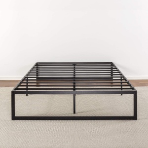 Zinus Abel 14 Inch Metal Platform Bed Frame, Mattress Foundation, No Box Spring Needed, Steel Slat Support, Easy Quick Lock Assembly, Queen - Appears New