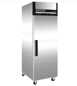 Maxx Cold MXCF-23FDRE 26.8” Single Door Reach-In Freezer, Top Mount, Stainless Steel. New Scratch and Dent