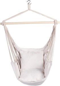 Y- STOP Hammock Chair Hanging Rope Swing - Appears New