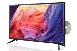 GPX 32" HD LED TV & DVD Combo, Retail 229.99, Powers Up, E-Commerce Return
