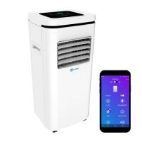RolliCool 10,000 BTU Portable Air Conditioner & Dehumidifier, App & Voice Control Wi-Fi Enabled&nbsp;