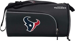 Lot of (5) New NFL Houston Texans Squadron Premium Duffel Bags / Gym Bags