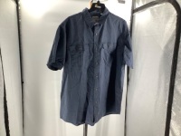 RedHead, Mens Short Sleeve Button Up, XL, Appears New