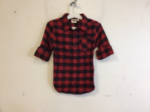 Outdoor Kids Flannel Shirt, YM, Appears New