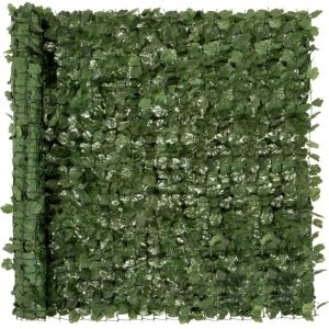 Outdoor Faux Ivy Privacy Screen Fence 96" x 72" 