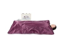 Cocoarm Sauna Heating Blanket, Professional Far Infrared (FIR) Detox Blanket for Body Shape Slimming Fitness and Anti Aging Machine(Wine Red) &nbsp; 