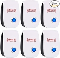 Ultrasonic Pest Repeller 6 Pack Plug in Indoor Ultrasonic Pest Repellent Electronic Pest Control Ultrasonic Repellent for Insect, Bug, Mice, Spiders, Mosquitoes, Cockroaches&nbsp;&nbsp;