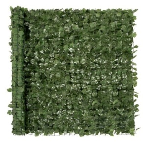 Outdoor Faux Ivy Privacy Screen Fence, 94x59in