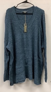 Women's Natural Reflections Sweater, 3X, Appears New