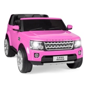 12V 2-Seater Licensed Land Rover Ride-On, Pink