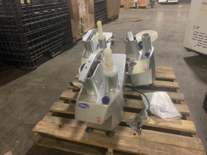 Lot of (3) General GSV112 Commercial Vegetable Cutters. One is NEW, the others are Returns. Huge Retail Value!