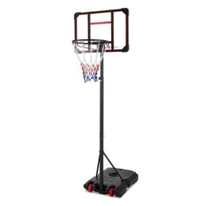 Kids Height-Adjustable Basketball Hoop, Clear