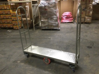 16" x 60" Aluminum U-Boat Truck. New with Dents.