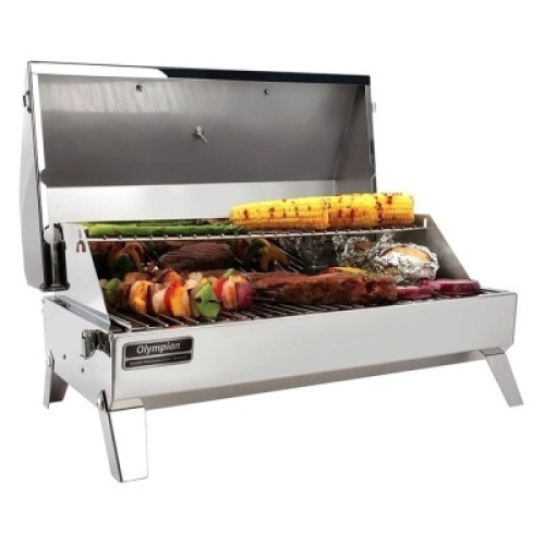 Camco&nbsp;57245 - Olympian 6500 Portable Gas Grill with Low Pressure Valve. Appears New. $329 Retail Value!