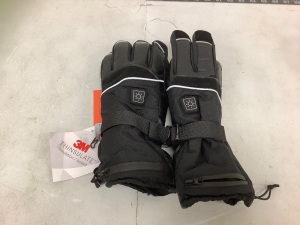 Battery Heated Winter Gloves, Size M, E-Commerce Return