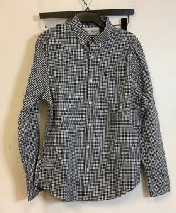 Mens Penguin Long Sleeve Button Down, M, Appears New