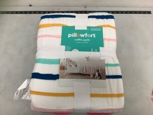 Pillowfort Ruffle Quilt, New