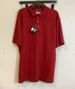 PGA Tour Mens Polo, XXL, New