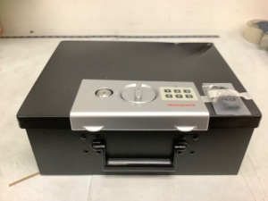 Honeywell Digital Steel Security Box, Has Dent, E-Commerce Return