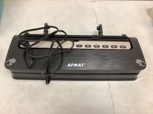 Afmat Vaccum Sealer, Powers Up, E-Commerce Return