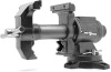 WEN MPV502 5-Inch Heavy-Duty Cast Iron Multi-Purpose Bench Vise with 360-Degree Swivel Base, Unknown if Complete. 