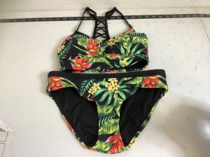 Calia Ladies 2 Piece Swimsuit, XS, Appears New