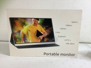 Portable Monitor, Powers Up, Appears New